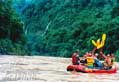 White-water rafting on the Tully River